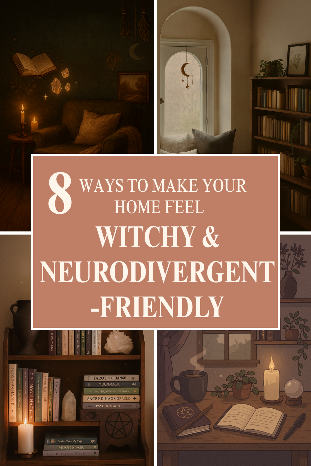 How to Create a Neurodivergent-Friendly Witchy Home: 8 Sensory-Smart Ways to Honor Your Magic