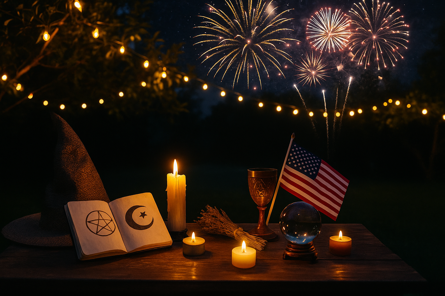 Enchant Your Backyard: Witchy 4th of July Decor + Fire Rituals