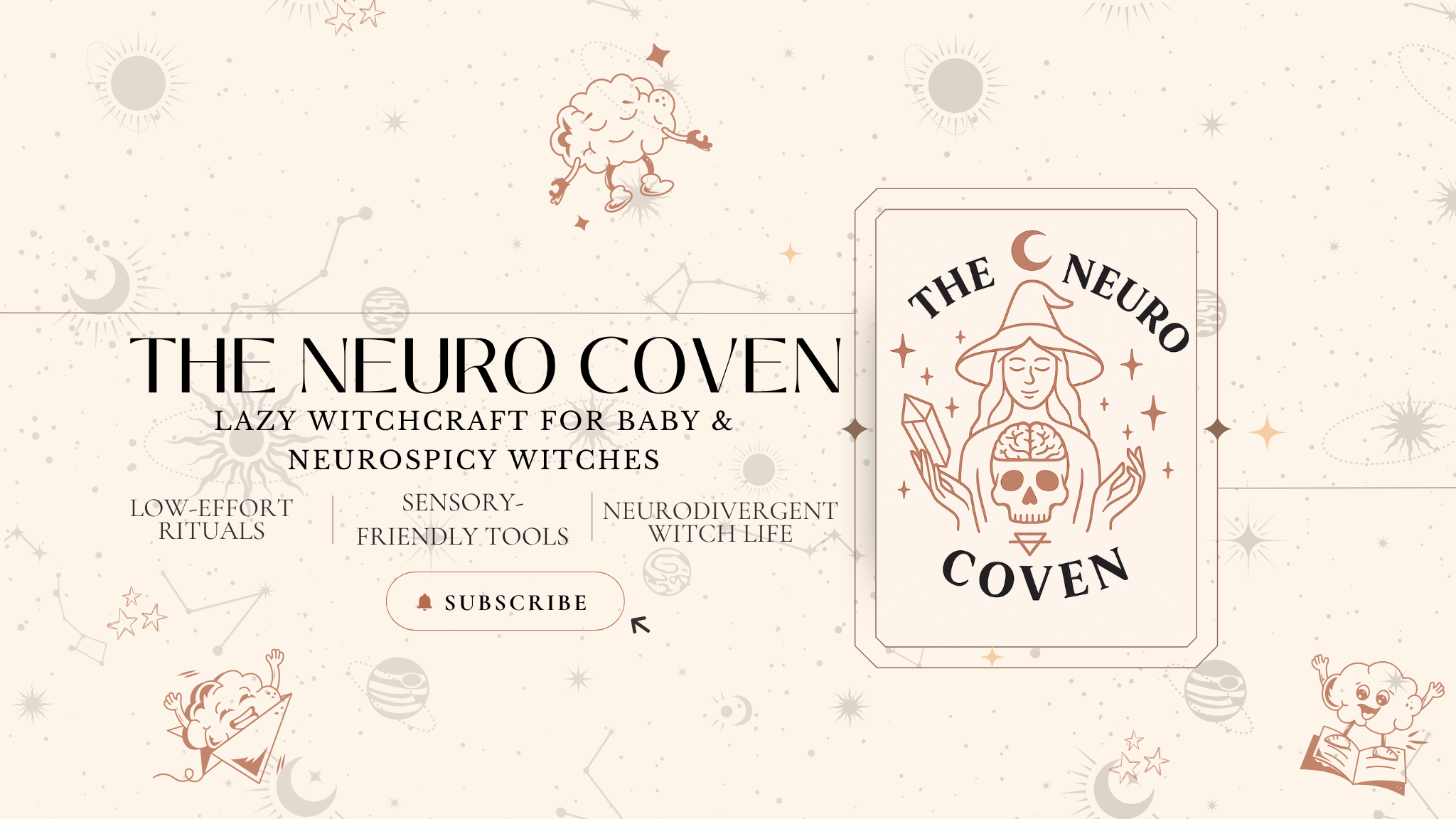 About The Neuro Coven | Lazy Witchcraft for Neurodivergent & Baby Witches